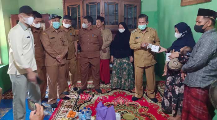 Wali Kota Serang Tinjau Balita Gizi Buruk