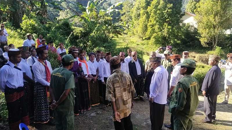 Fransiskus Wanggur Resmi Daftarkan Diri Sebagai Cakades