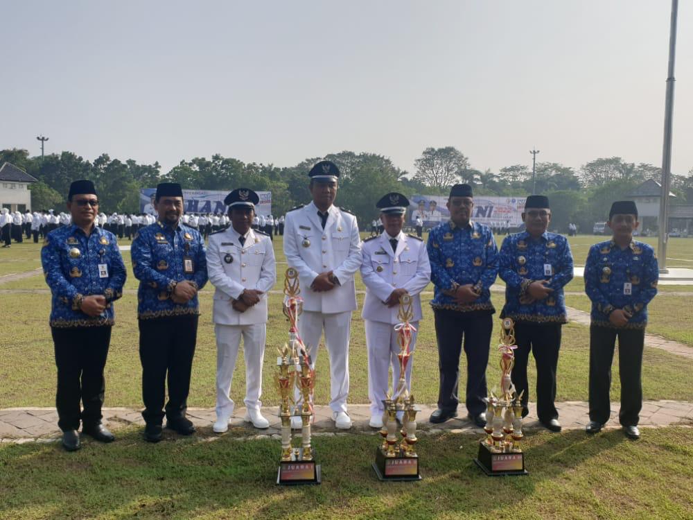 Desa Cikuya Juara lomba Desa Tingkat Kabupaten Tangerang