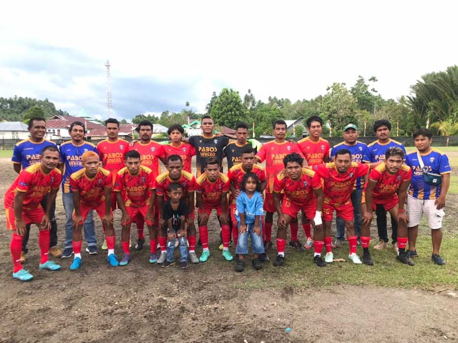 Melaju ke babak 32 Besar, Tim Pabos United Tundukan Banyotola Fc di Lapangan Heramoi Susupu
