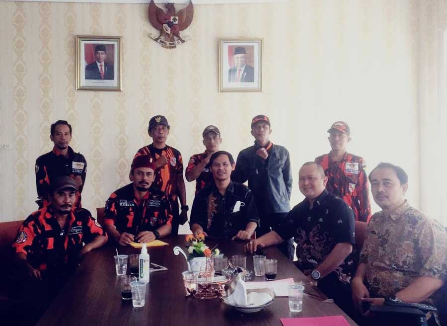 PAC Pemuda Pancasila Majasar Siap Bantu UPTD PPD Pandeglang Sosialisasikan Pajak Kendaraan Bermotor