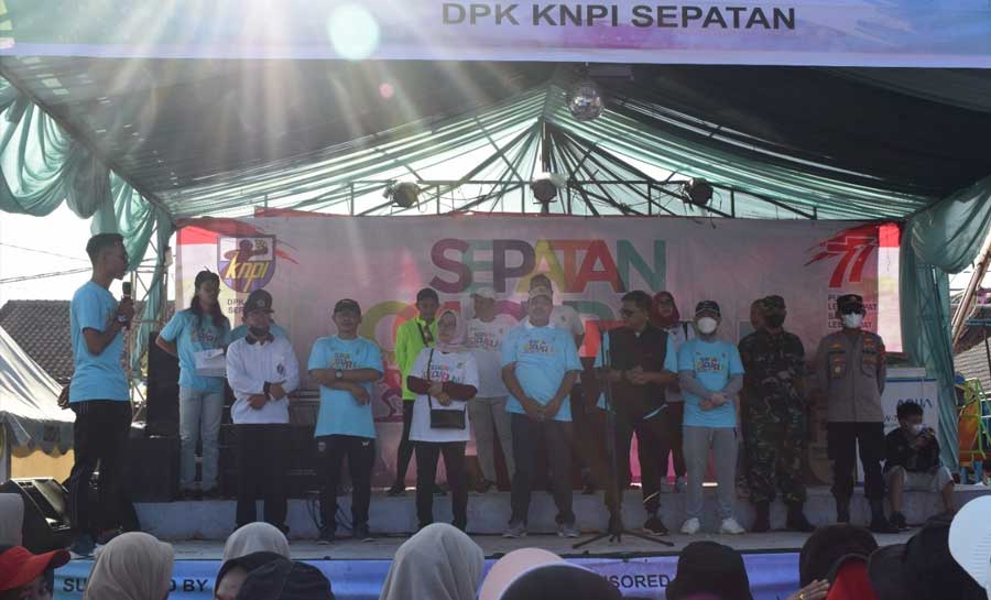 Sepatan Colour Run Tahun 2022, Jadi Ajang Silaturahmi Masyarakat dalam Semarak Hari Kemerdekaan RI ke-77