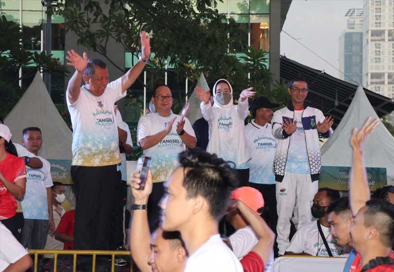 Tangsel Marathon Sukses Digelar, 2.500 Pelari Ambil Bagian