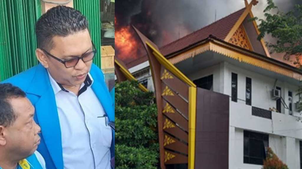 Kebakaran Gedung MPP Kota Pekanbaru