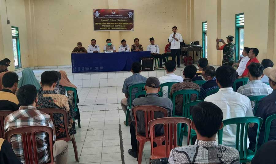 Camat Buay Madang Hadiri Rapat Pleno Terbuka Rekapitulasi DPHP Pemilu 2024