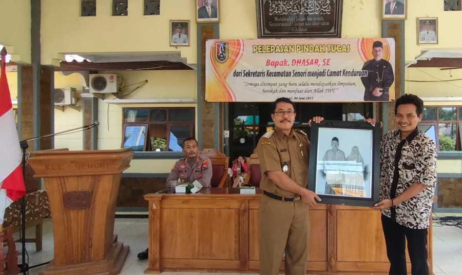 Sekcam Senori Tuban Promosi Jabatan Camat Kenduruan