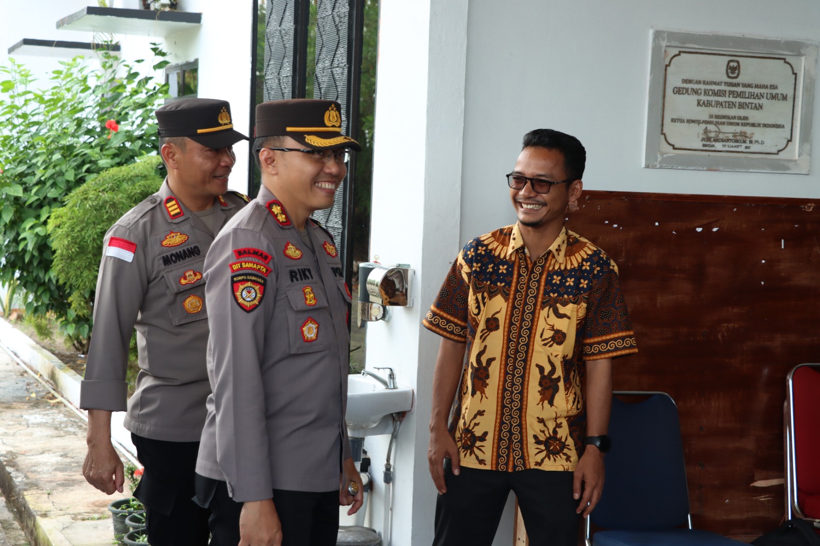 Kapolres Bintan Cek Kesiapan Personil Amankan Proses Rekapitulasi Tingkat Kecamatan 1 IMG 20240223 WA0047