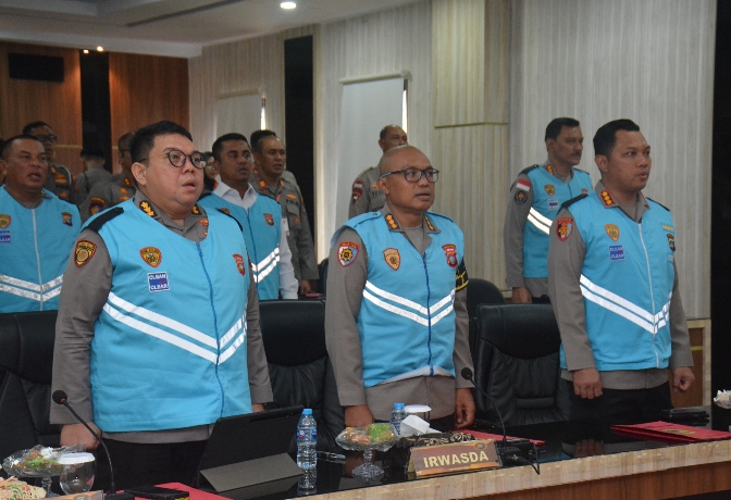 Seleksi Dikbang Terpadu Polda Kepri Tahun 2024, Dilakukan Pengambilan Sumpah dan Penandatanganan Pakta Itegritas 1 Screenshot 20240226 212818