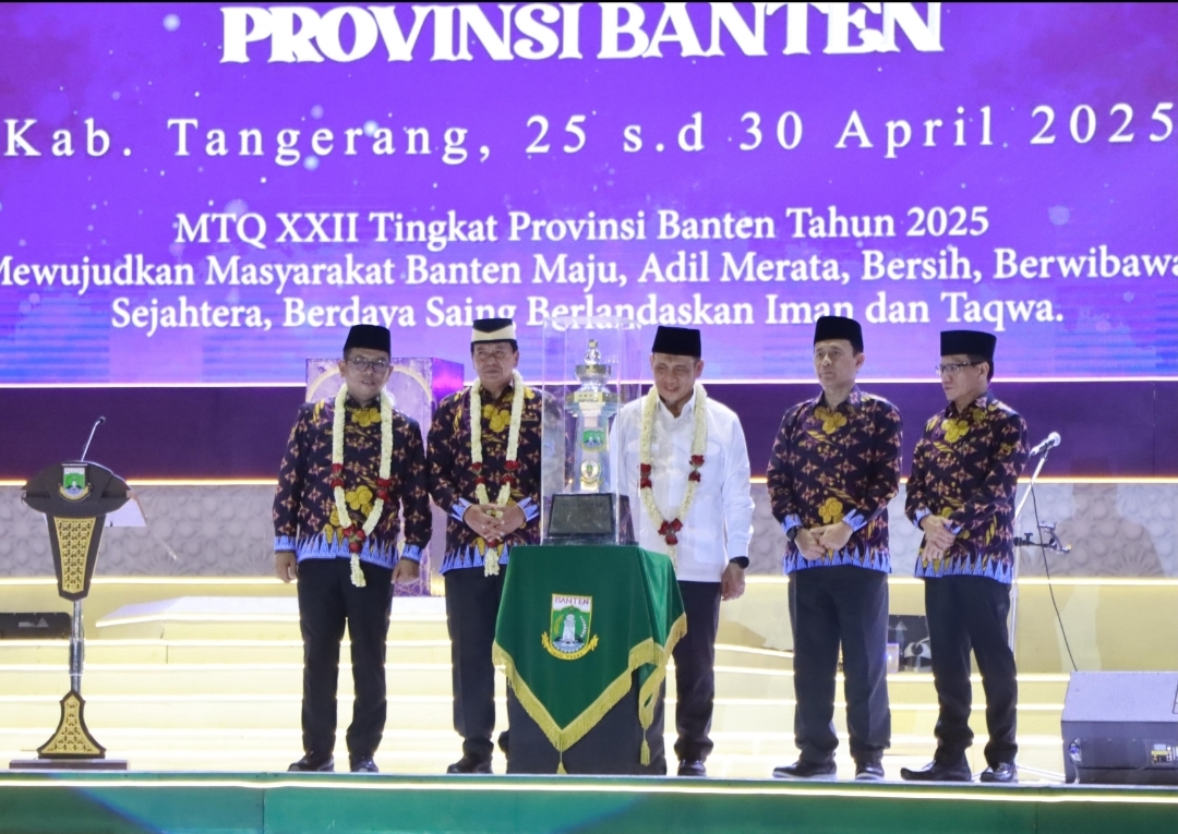 MTQ XXII Tingkat Provinsi Banten Resmi Dibuka, Wamenag: Al-Qur’an Pedoman Utama Membangun Peradaban 1 IMG 20250427 020846