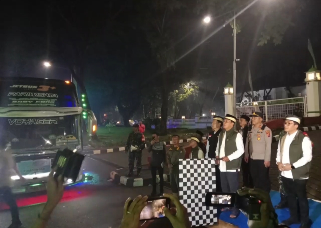 Sebanyak 393 Jamaah Haji Kloter Pertama Asal Kabupaten Tangerang Bertolak ke Tanah Suci Mekah 1 IMG 20250502 130707